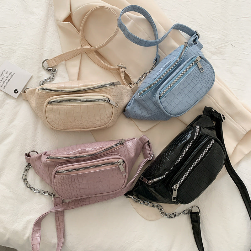 Fashion Female Bag Waist Bag Chest Bag Messenger Bag Female Bag